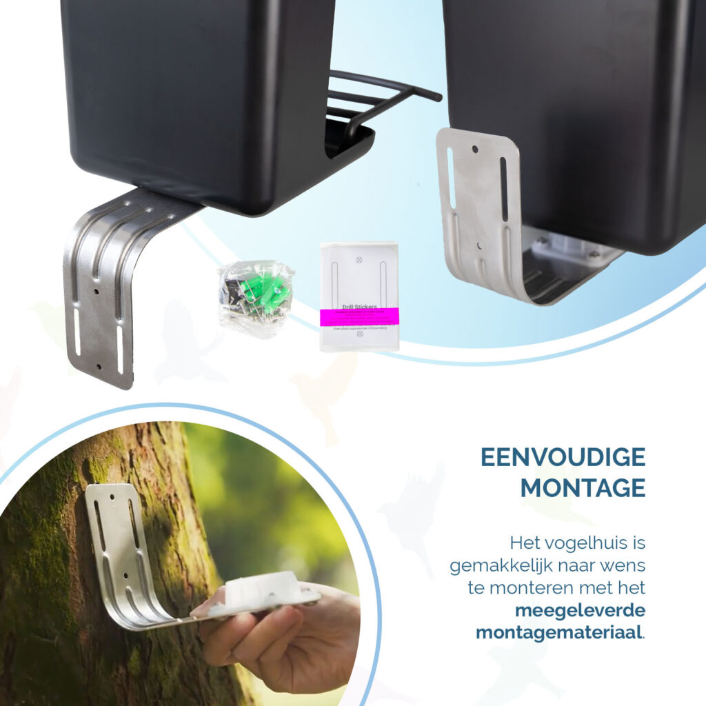 Hofman Animal Care AI Bird Feeder met Camera - Slim Vogelvoerhuisje - afbeelding 6