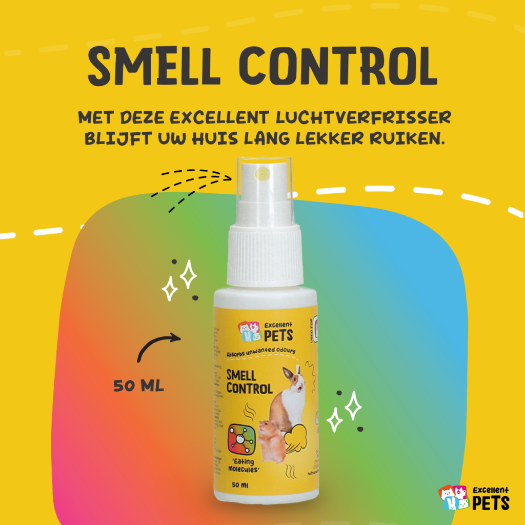 Excellent Pets Smell Control 50 ml - Luchtverfrisser voor Dierenverblijven - afbeelding 3