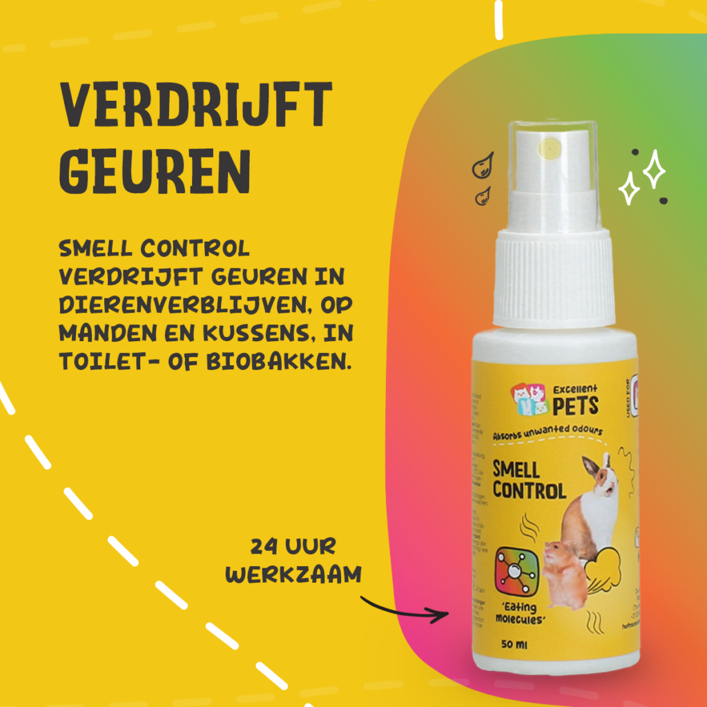 Excellent Pets Smell Control 50 ml - Luchtverfrisser voor Dierenverblijven - afbeelding 5