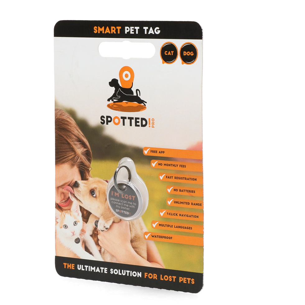 Spotted! Pro Hond & Kat S - Zoekhalsband voor Huisdieren - afbeelding 1