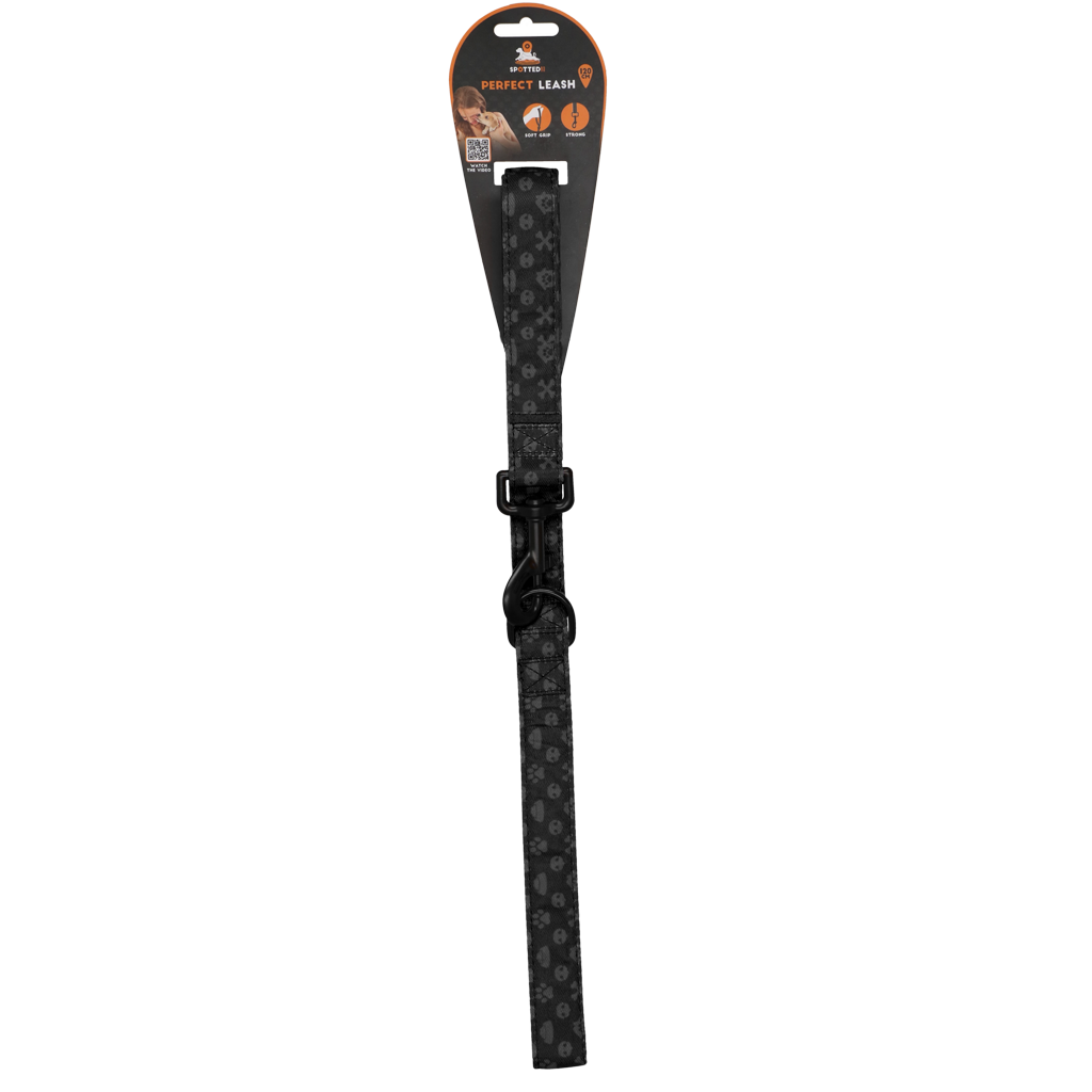 Spotted! Pro Perfect Leash 120 cm Donker Grijs Hondenriem - afbeelding 1