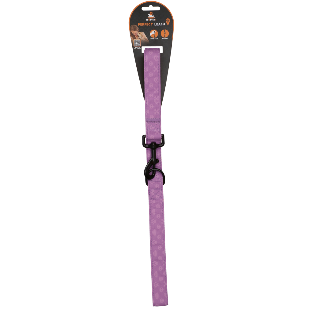 Spotted! Pro Perfect Leash 120 cm Paars - Hondenriem