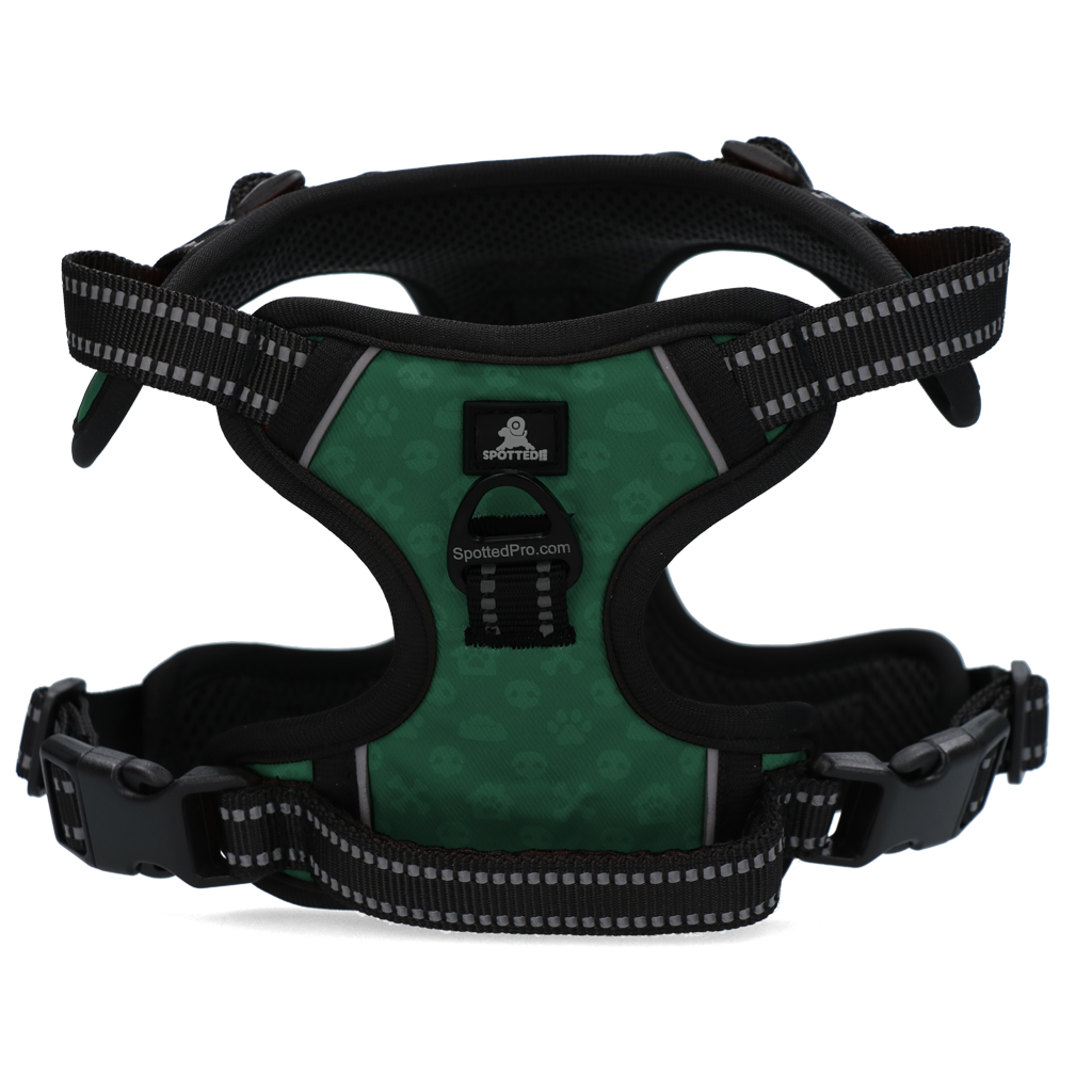 Spotted! Pro No Pull Harnas Groen XS voor Honden - afbeelding 3