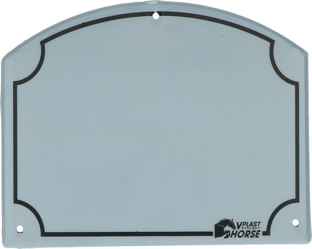 Vplast Schrijfbord 11 x 13 cm - Stal schrijfbord van kunststof - afbeelding 1