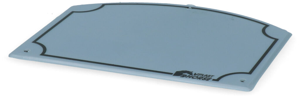 Vplast Schrijfbord 11 x 13 cm - Stal schrijfbord van kunststof - afbeelding 3