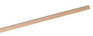 Steel Hout 24 x 1400 mm - Stevige Houten Steel voor Mestschuiven en Vloertrekkers