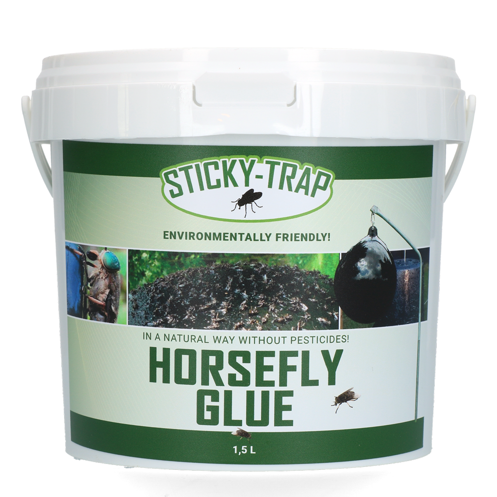 Sticky Trap Horsefly Glue 1,5 l - Vang Dazen en Bloedzuigende Insecten