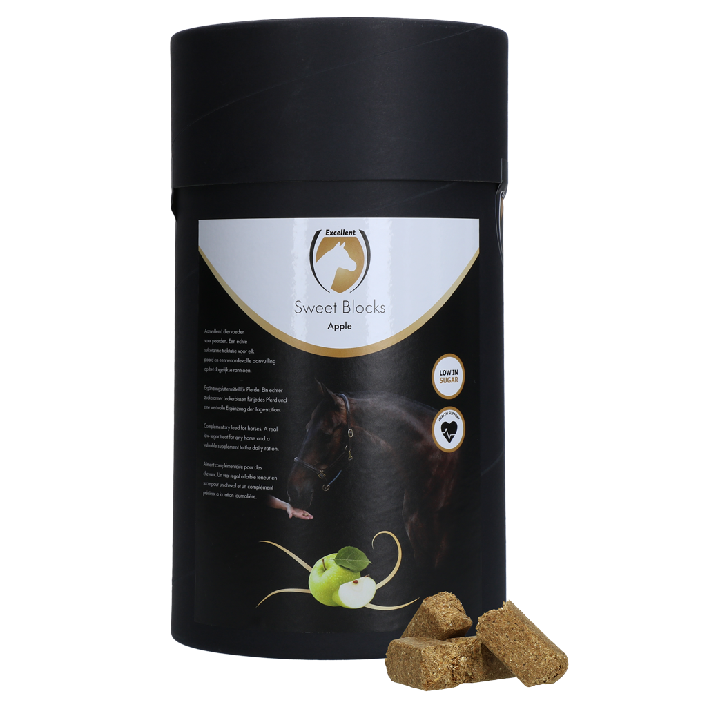 Excellent Horse Sweet Blocks Apple 3 kg - Gezonde traktatie voor paarden - afbeelding 1