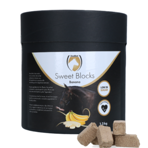 Excellent Horse Sweet Blocks Banana 1,2 kg - Gezonde traktatie voor paarden