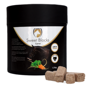 Excellent Horse Sweet Blocks Carrot 1,2 kg - Gezonde Paardentraktatie