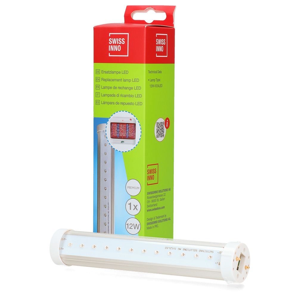 UVA 12W Vervangingslamp voor Insect Destroyer 24W - Swissinno - afbeelding 1