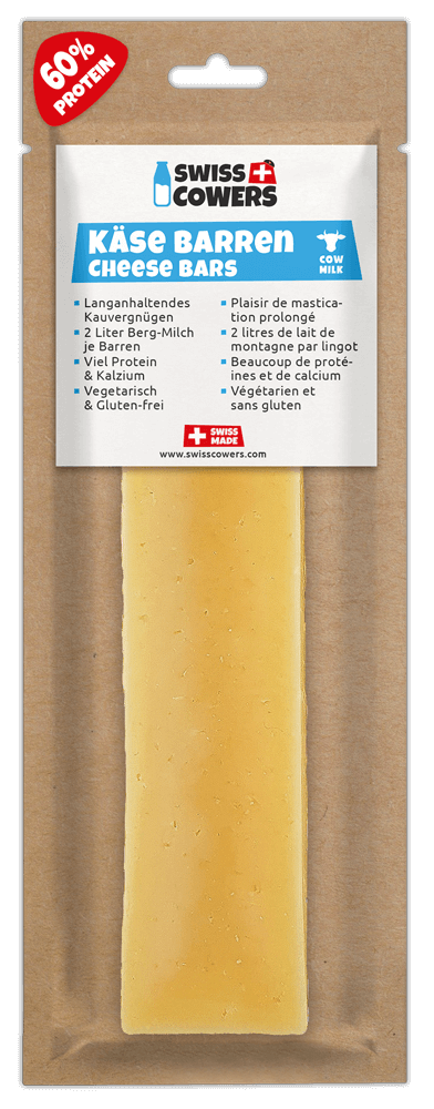 SwissCowers Cheese Bars Original L - Lactosevrije Kaasstaaf voor Honden - afbeelding 1