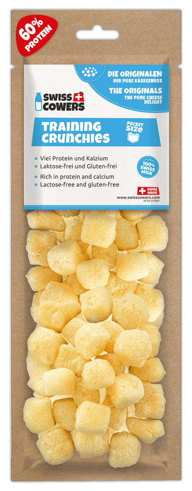 SwissCowers Cheese Crunchies Training Original - 30 beloningen - afbeelding 1