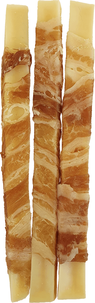 SwissCowers Cheese Bars Bacon S - 100% natuurlijke kaasstaaf voor honden - afbeelding 2