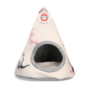 Takara Tipi Cherry Blossom - Kussen en Transport voor Katten