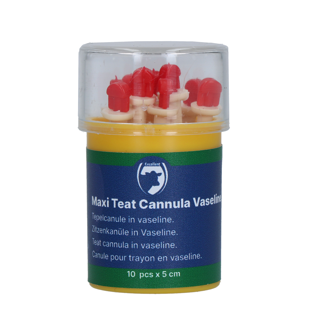 Excellent Maxi Tepelcanule Vaseline 50 mm 10 st - afbeelding 1