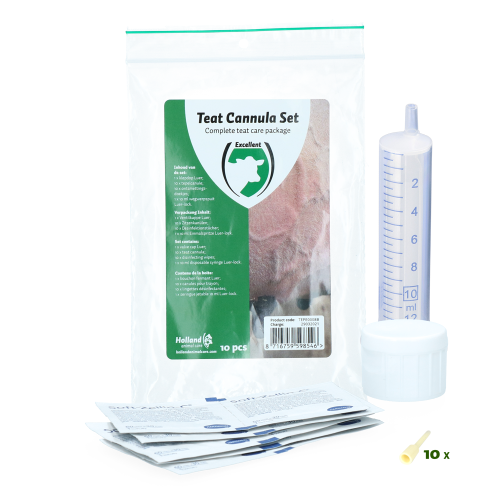 Tepelcanule set (10) - Uierverzorging
