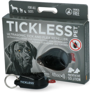 Tickless Pet Zwart - 6 maanden bescherming tegen vlooien en teken