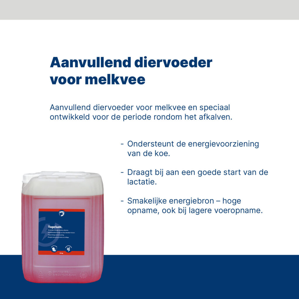 Excellent Toprium 25 kg - Vloeibare energie voor melkvee rondom afkalven - afbeelding 2