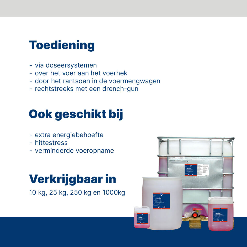 Excellent Toprium 1000 kg - Vloeibare energie voor melkvee rondom afkalven - afbeelding 4