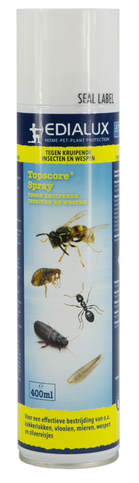 Topscore Spray tegen Kruipende Insecten en Wespen - Edialux