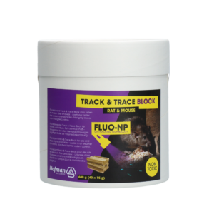 Track & Trace Block Fluo-NP 40 x 15 g - Fluorescerend lokaas voor knaagdieren
