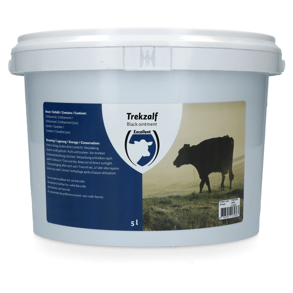 Excellent Trekzalf 5 l - Huidverzorging voor dieren