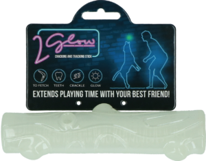 2 Glow Cracking & Tracking Stick - Speelgoed voor honden