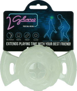 2 Glow Treat Ball on Call - Speelgoed voor honden met lichtfunctie