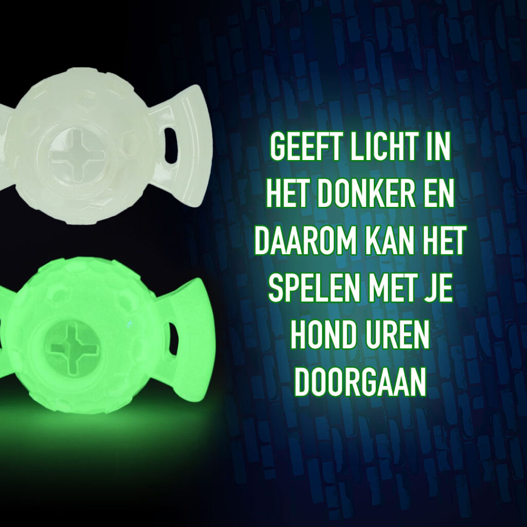 2 Glow Treat Ball on Call - Speelgoed voor honden met lichtfunctie - afbeelding 4