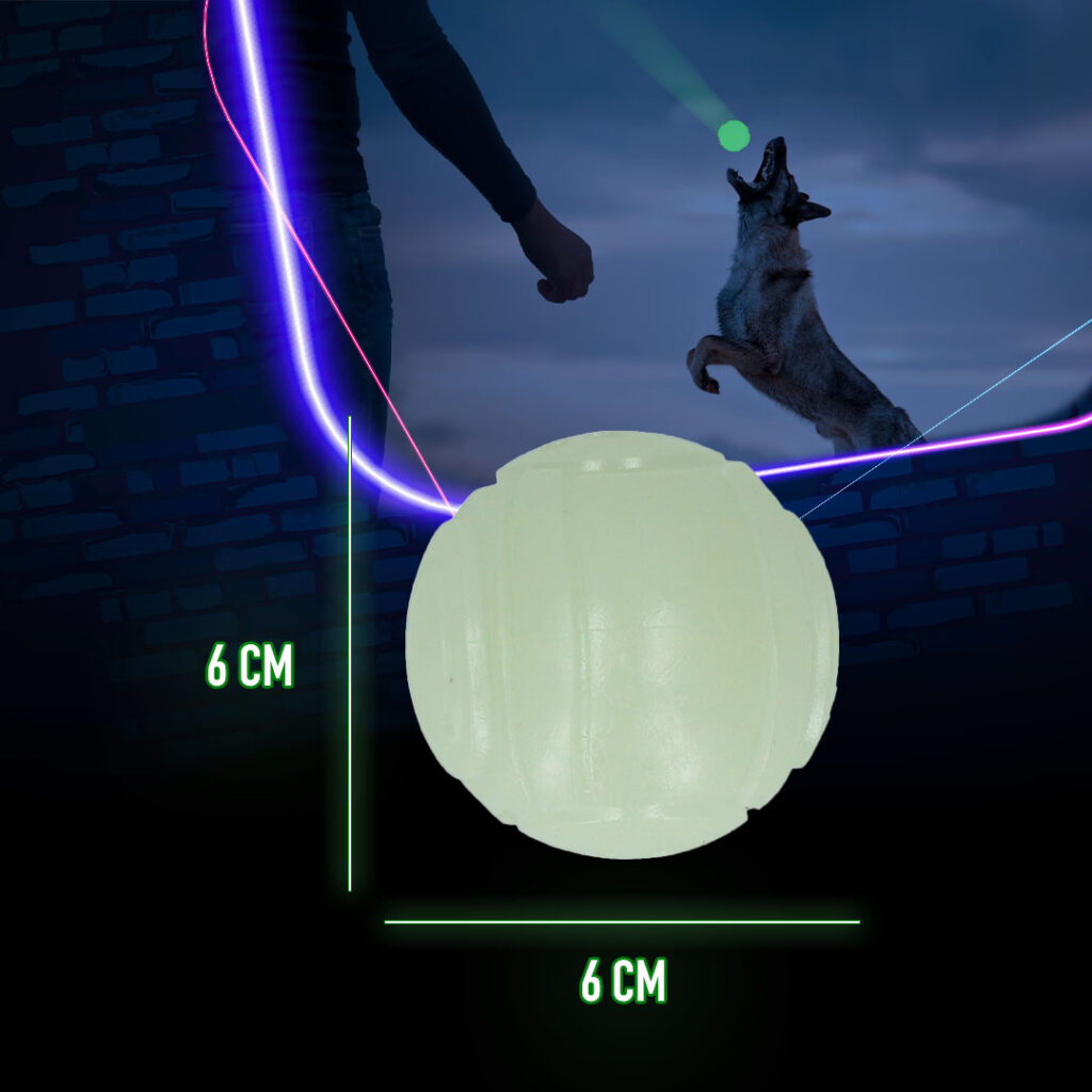 2 Glow Fetch & Play - Speelgoed voor honden met lichtfunctie - afbeelding 6
