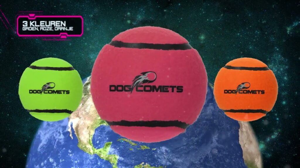 Dog Comets Tennisbal Met Pieper Neutron Star S Roze - Ø 5 cm - afbeelding 3