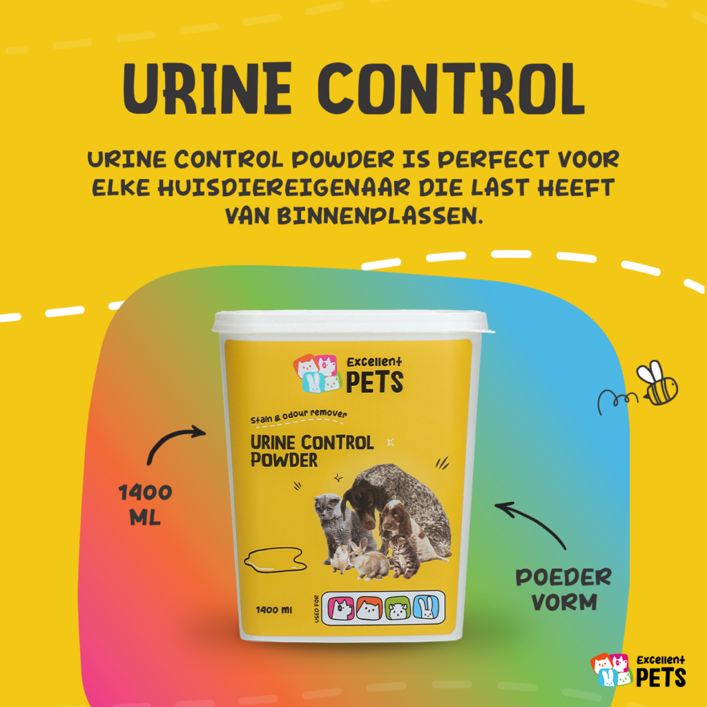 Excellent Pets Urine Control Powder 1400 ml - Urinereiniger in Poedervorm - afbeelding 2