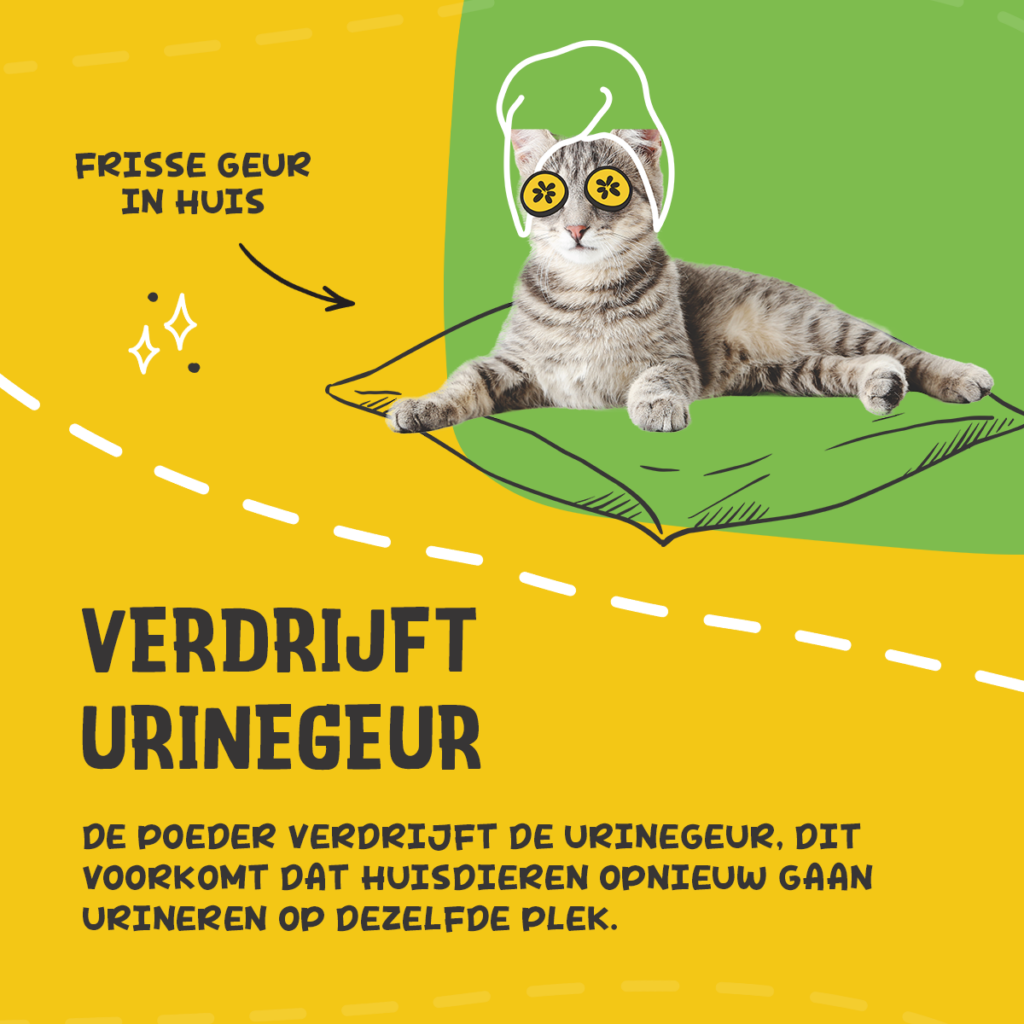 Excellent Pets Urine Control Powder 1400 ml - Urinereiniger in Poedervorm - afbeelding 3