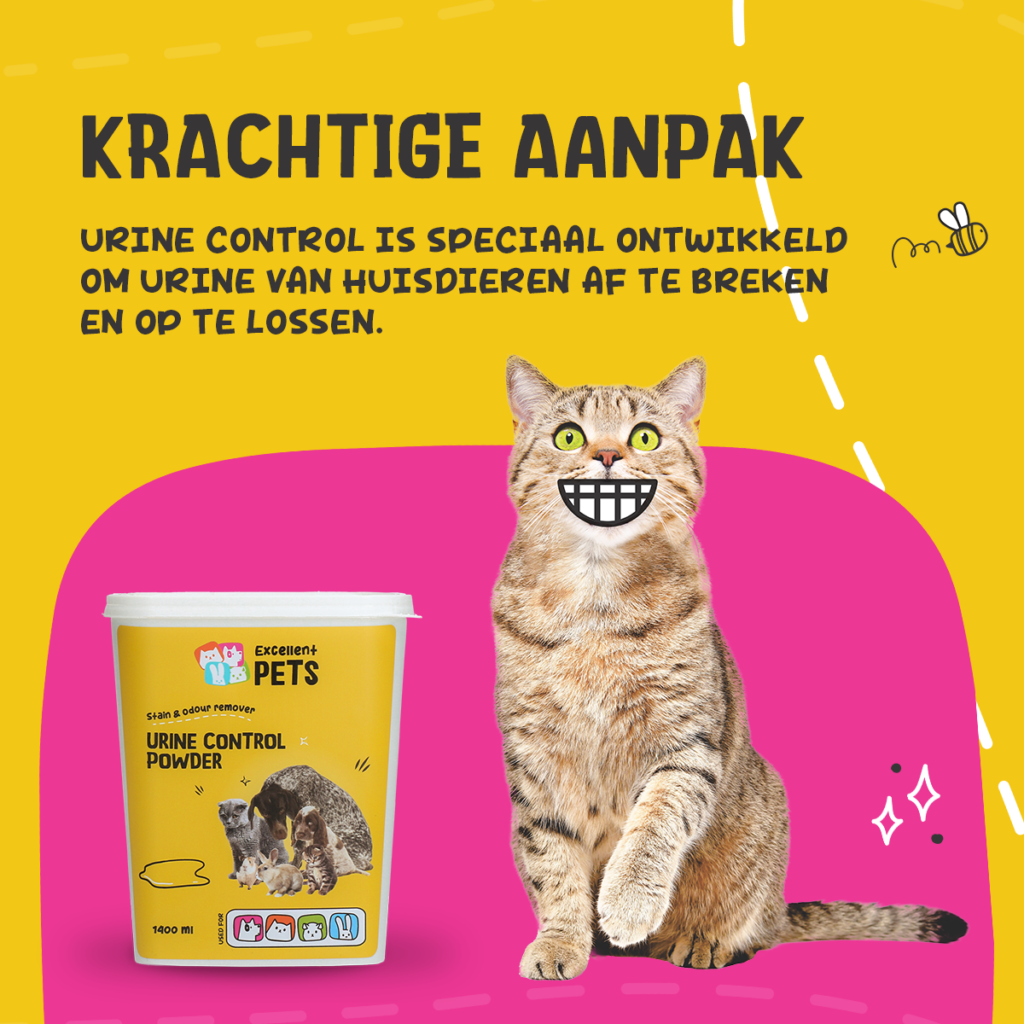Excellent Pets Urine Control Powder 1400 ml - Urinereiniger in Poedervorm - afbeelding 5