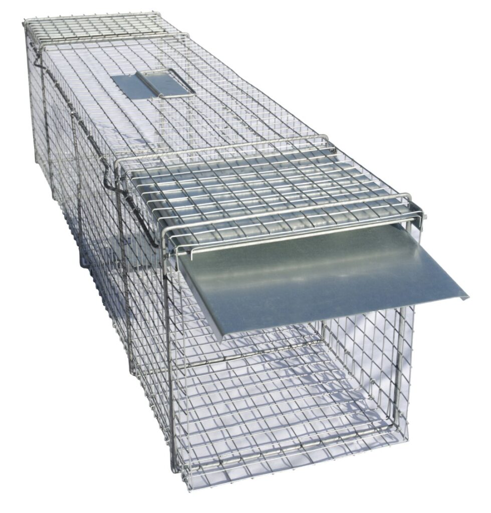 Hofman Pest Control Doorloopval 102 x 20 x 27 cm voor Ratten en Marters - afbeelding 1