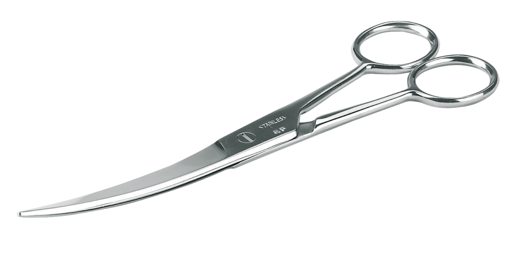 Veemerkschaar gebogen 19 cm - Merkloos