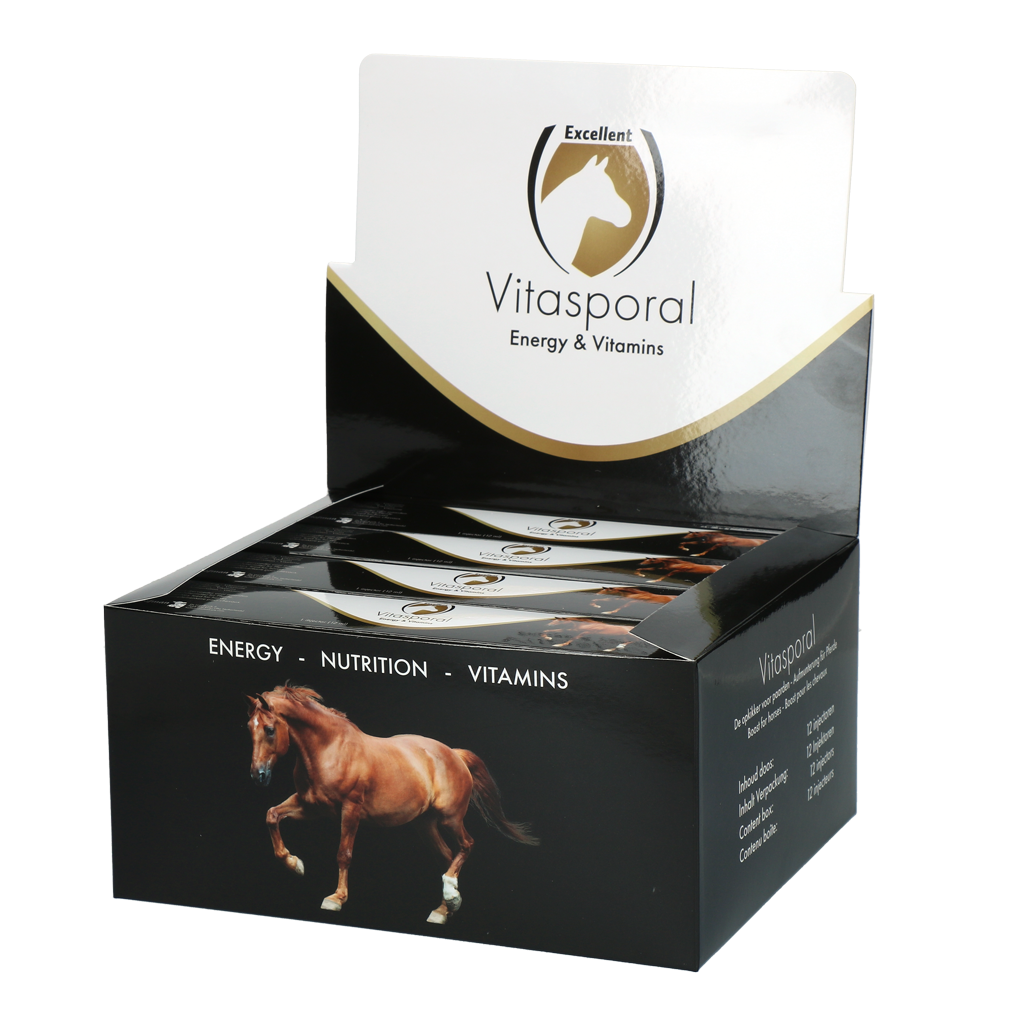 Excellent Horse Vitasporal 12 ml - Energie en Vitaminen voor Paarden - afbeelding 2
