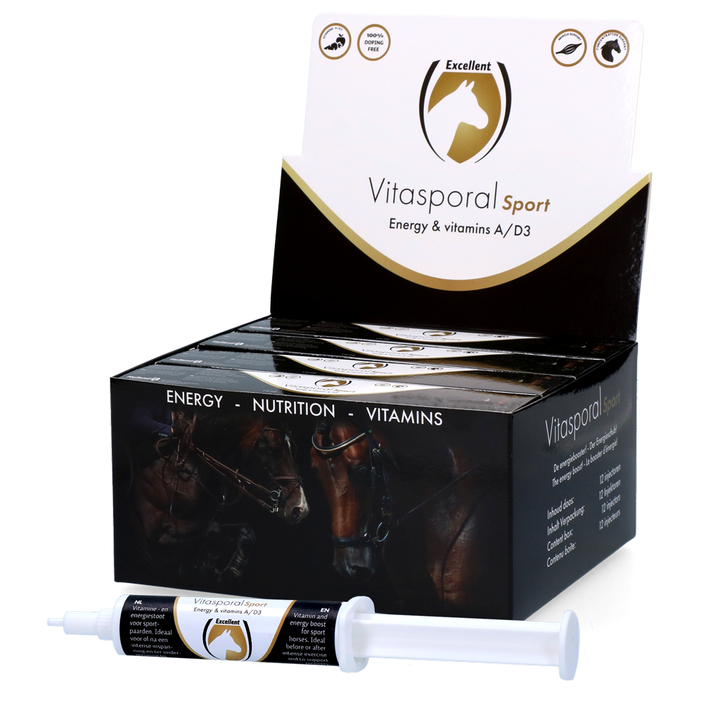 Excellent Horse Vitasporal Sport 12 ml - Supplement voor Paarden - afbeelding 3