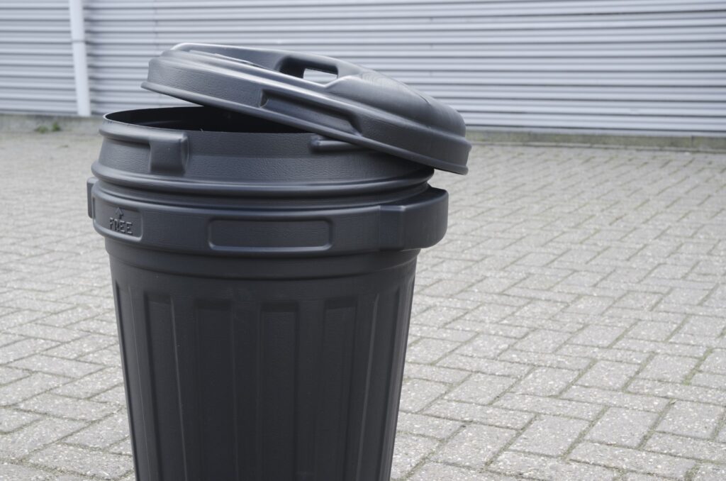 Voerton met draaisluiting 70 liter Zwart - Merkloos - afbeelding 2