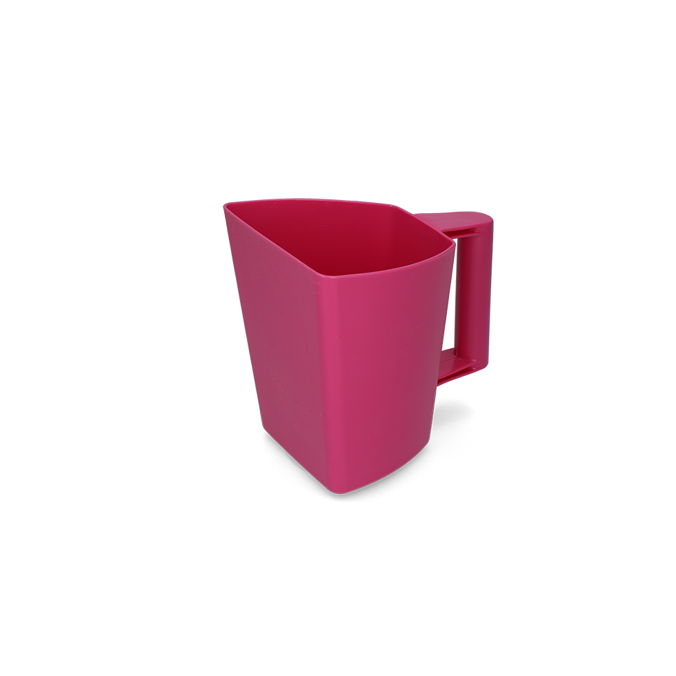 Voerschep Plus Roze - Vplast - 2L - 19,5 x 15 x 19 cm - afbeelding 1