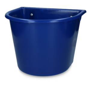 Voerbak 15 l met ophang Donkerblauw - Vplast