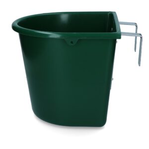 Vplast Voerbak 15 l met ophang Groen - Oersterk en veilig