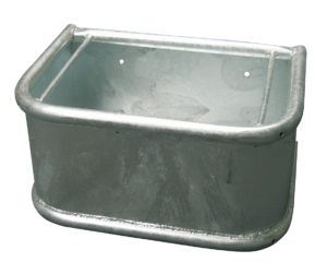 Voerbak Paard verzinkt 45x34x23cm RH