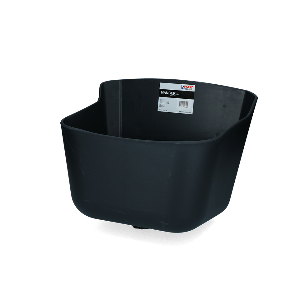 Vplast Voerbak 15 l met waterstop, kunststof, 29,5 cm x 39 cm, diepte 23 cm