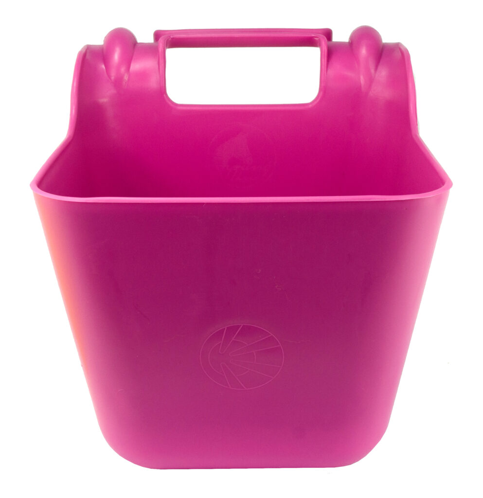 OK Plast Voerbak met ophangbeugel 14 l Roze - afbeelding 2