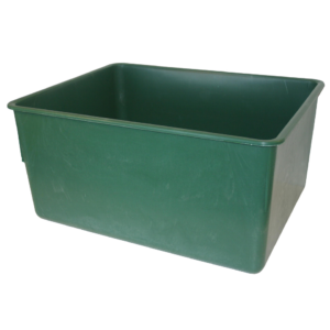 OK Plast Weidebak 200 l - Robuuste voer-/drinkbak voor paarden