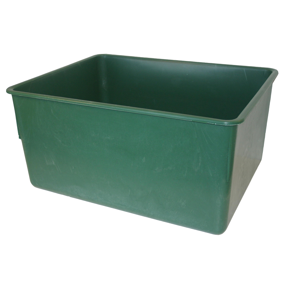 OK Plast Weidebak 200 l - Robuuste voer-/drinkbak voor paarden - afbeelding 1