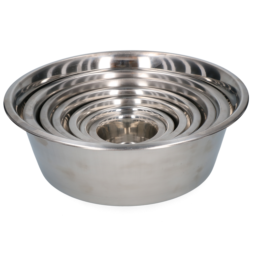 Voer- & Drinkbak RVS Ø 21 cm - Merkloos - afbeelding 2