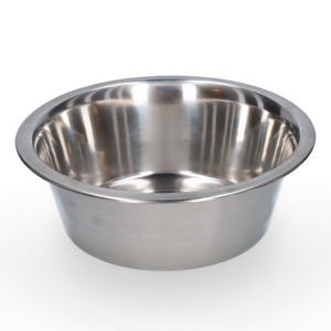Voer- & Drinkbak RVS Ø 21 cm - Merkloos